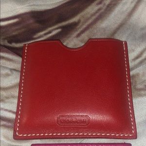 COPY - Coach mini leather picture frame